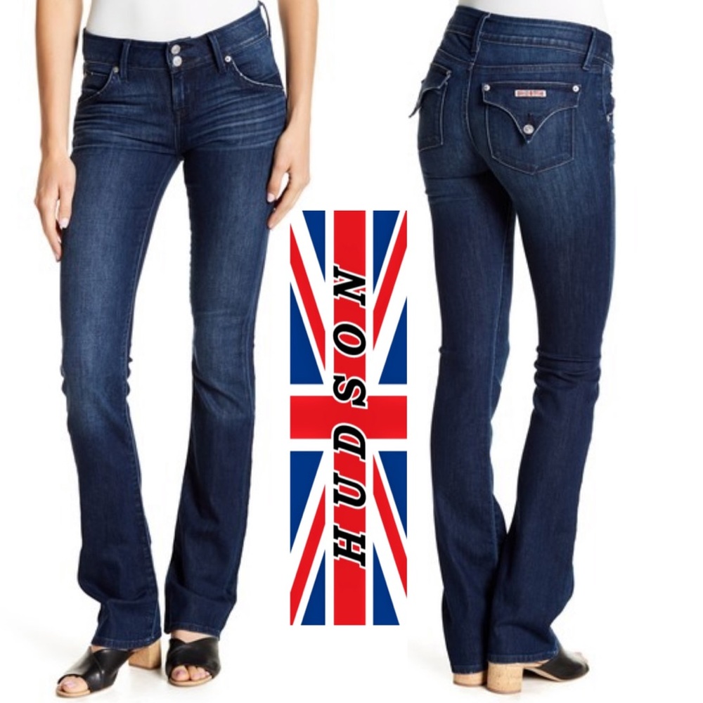 Hudson Beth Baby Boot Mid Rise Jeans